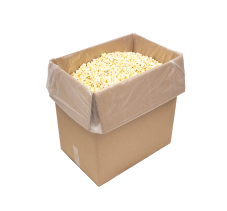 Popcorn i kartong - 120 liter